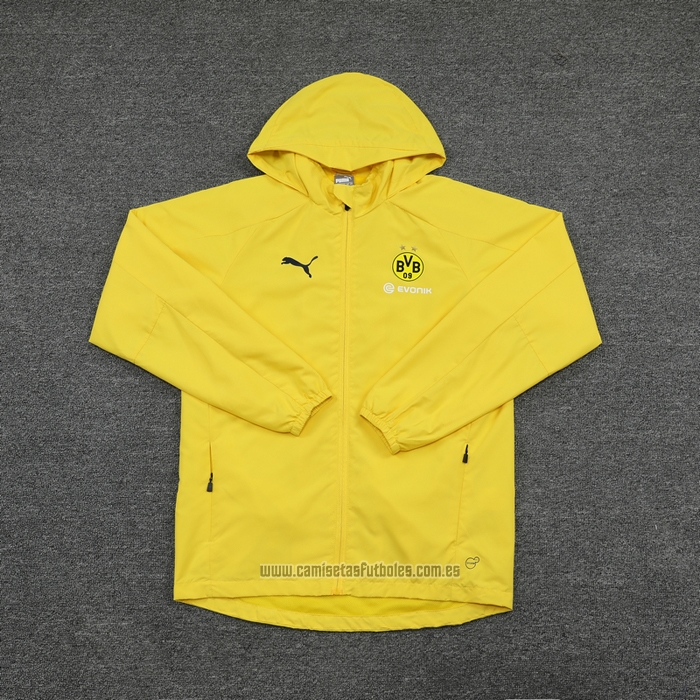 Chandal de Rompevientos del Borussia Dortmund 2021 Amarillo